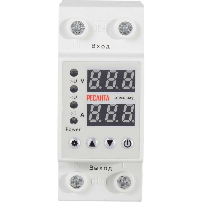 Блок защиты по напряжению РЕСАНТА АЗМ-40АРД 61/22/30